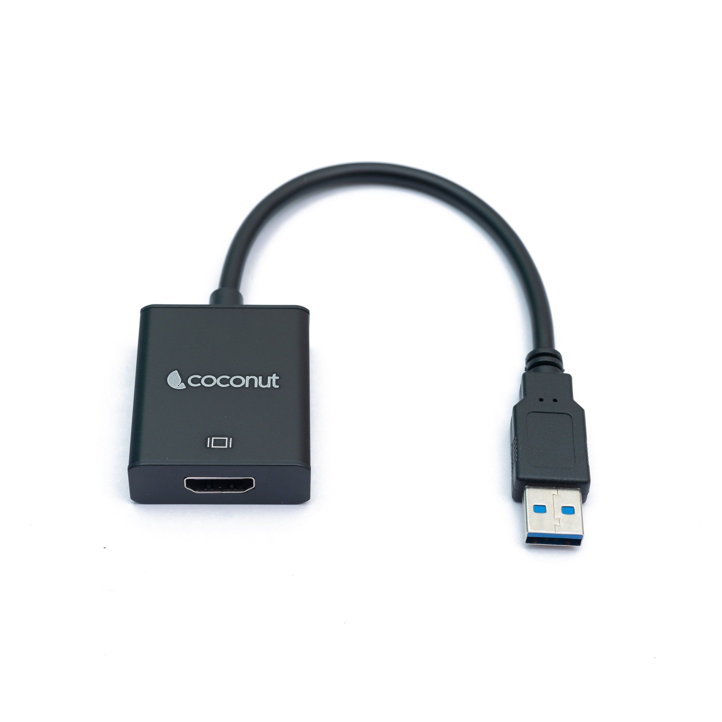 USB 3.0 to HDMI Converter, supports 4K resolution for clear display